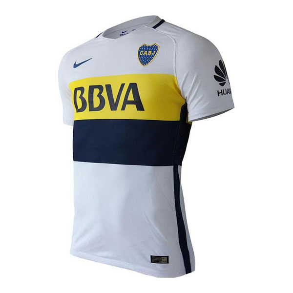 Boca Juniors 2016/17 White Away Soccer Jersey